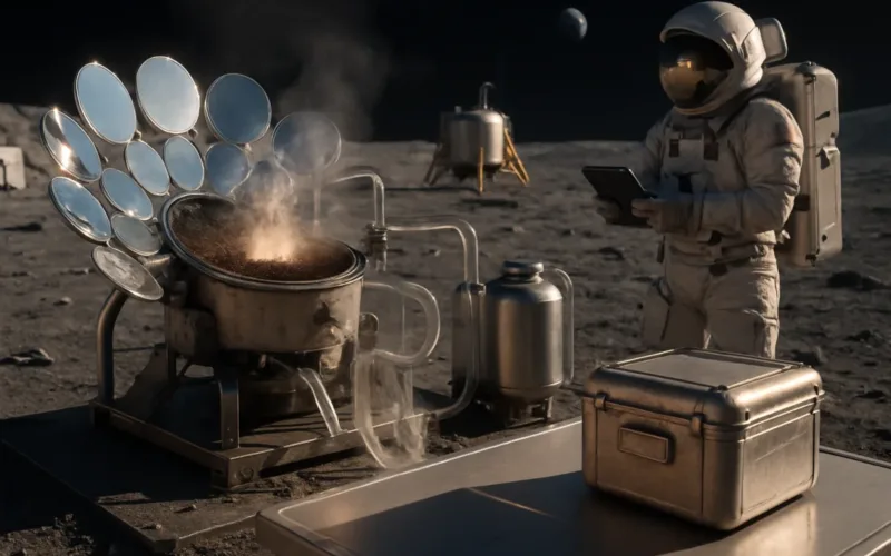 From Regolith to Rocket Fuel: How Lunar Soil Could Supply Oxygen and Propellant