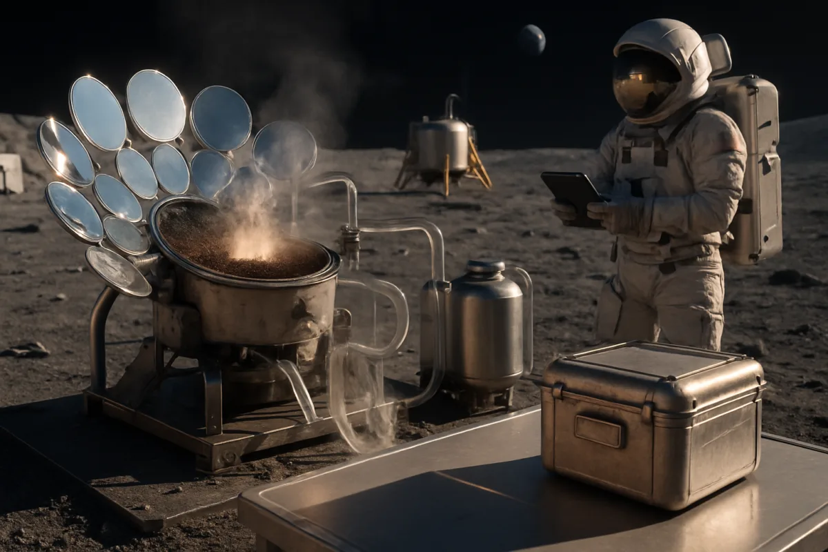 From Regolith to Rocket Fuel: How Lunar Soil Could Supply Oxygen and Propellant
