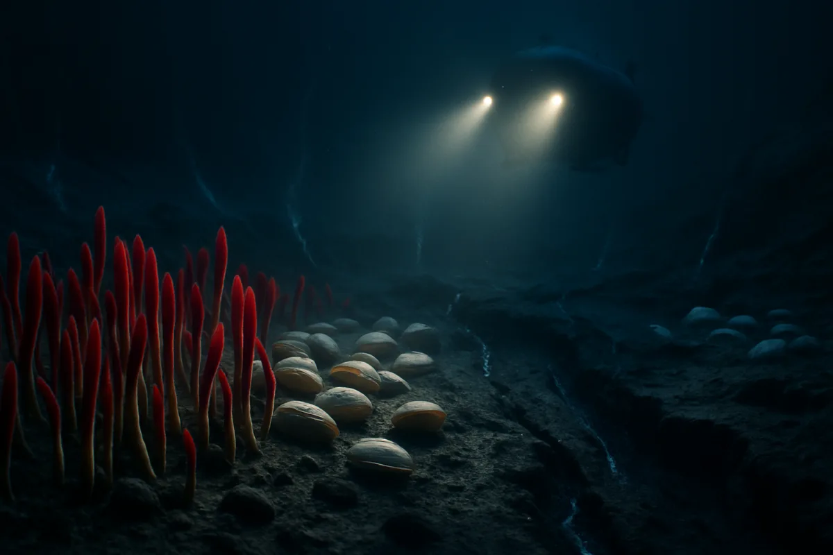 Hadal Hotspots: Methane-Fueled Tubeworm and Clam Communities at 9,533 Metres