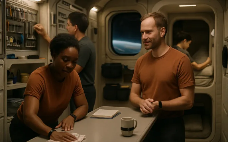 How Small Habits Shape Crew Cohesion: A Process Analysis of NASA’s Group Living Skills Study