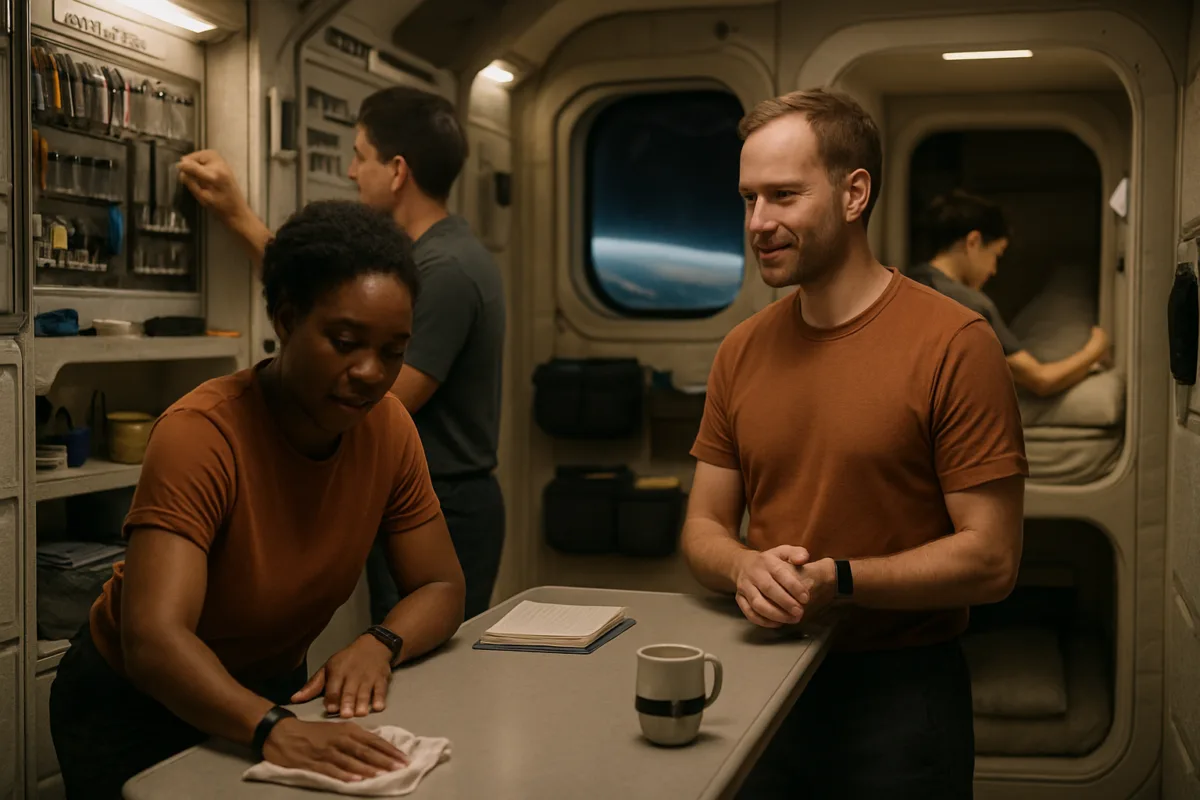 How Small Habits Shape Crew Cohesion: A Process Analysis of NASA’s Group Living Skills Study