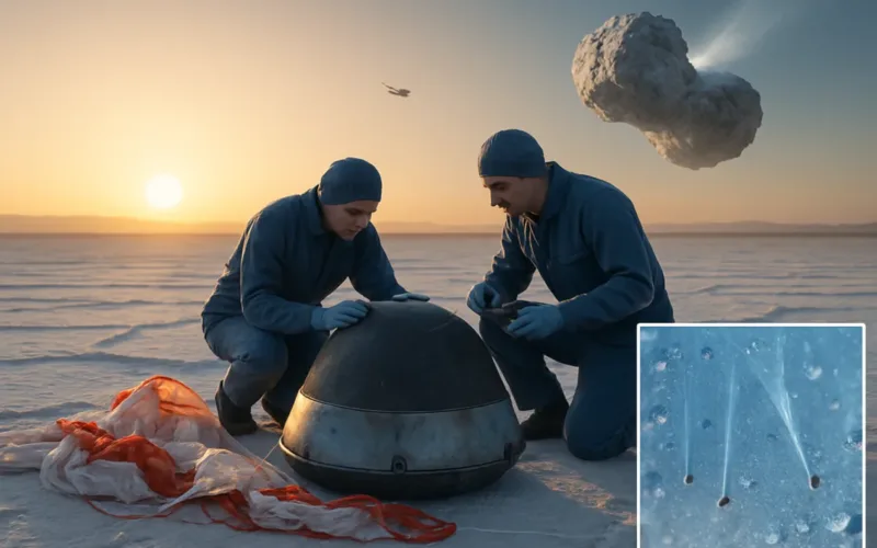 How Stardust Caught Comet Dust: A Process Analysis of a 4.6-Billion-Kilometre Sample Return