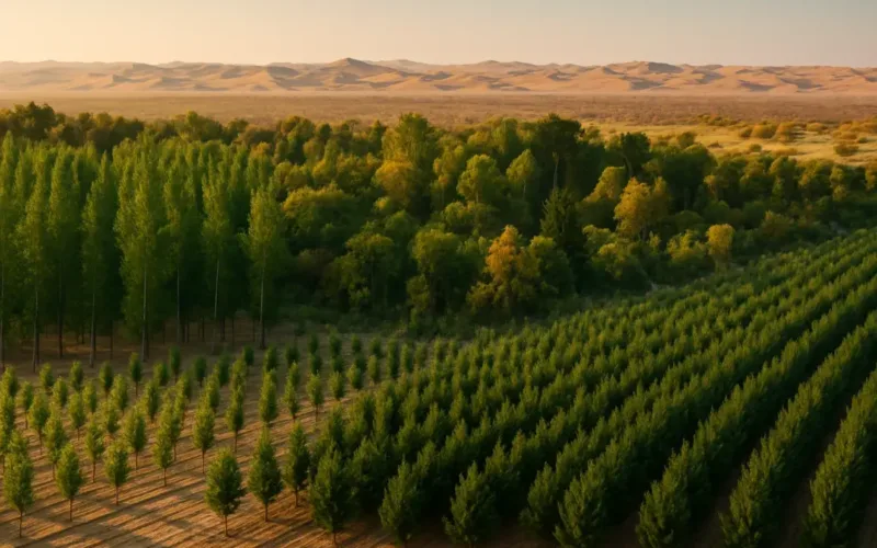 What China’s 66 Billion-Tree Project Tells Us About Planted Forests and Natural Woodlands