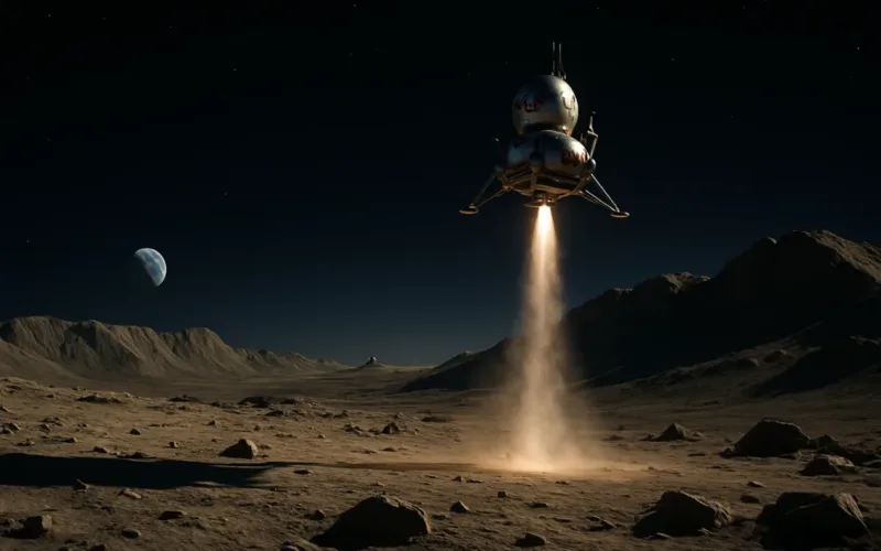 When Robots Raced the Moonwalk: A Process Analysis of Luna 15 and the Overhead Contest of July 1969
