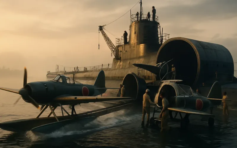 Can You Put Airplanes Inside a Submarine? Japan Tried It Once