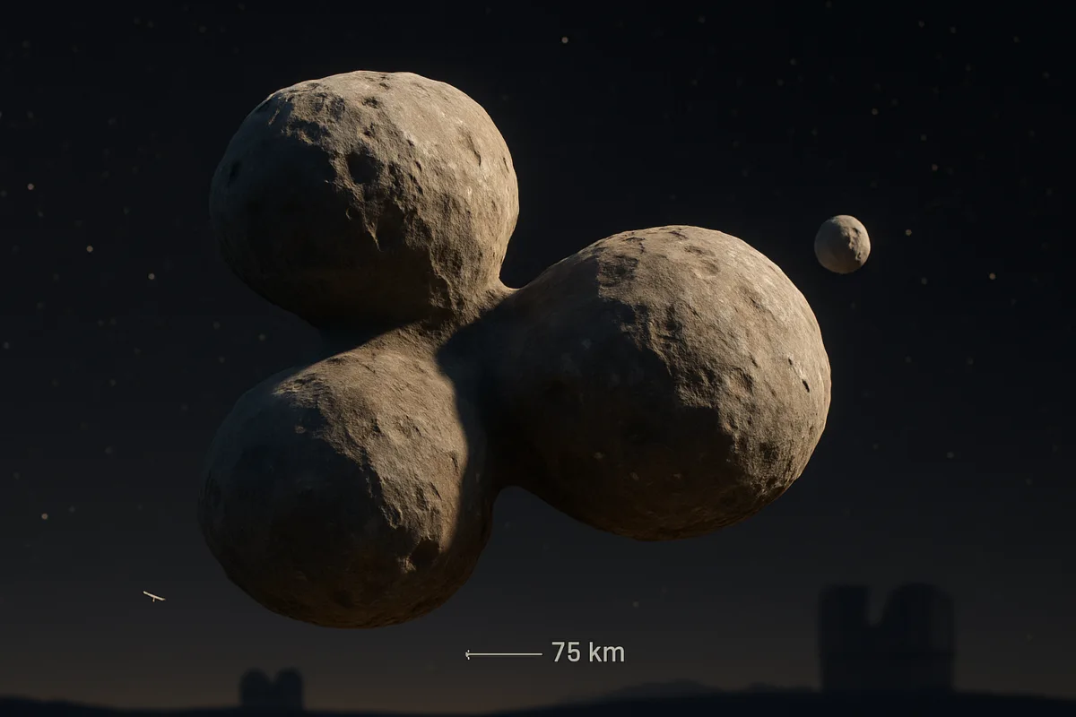 Nysa’s Surprise: Why a Three-Lobed Asteroid Forces Us to Rethink Small-Body Formation