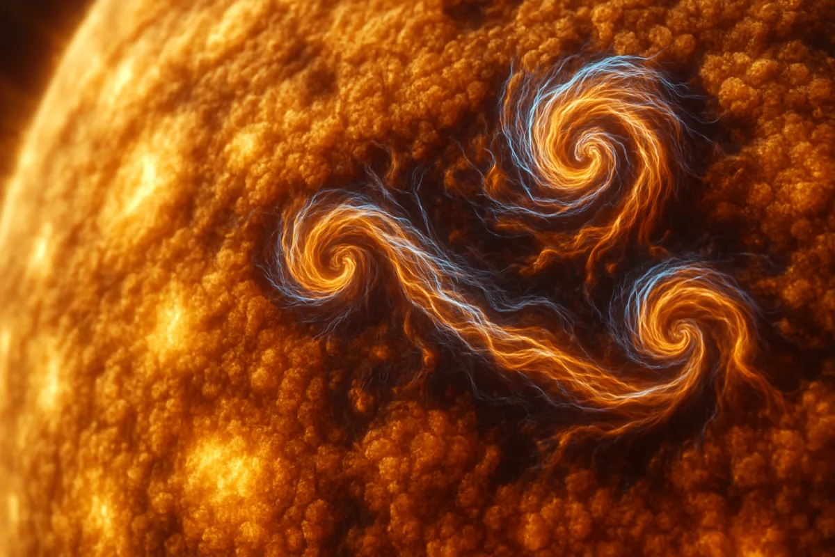 Tiny Solar Whirlpools and the Big Question of Coronal Heating