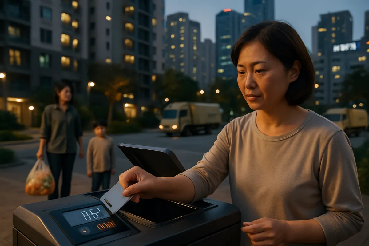 Why the Swipe-Card Alone Won’t Fix America’s Food-Waste Problem — But a Korean-Style System Could