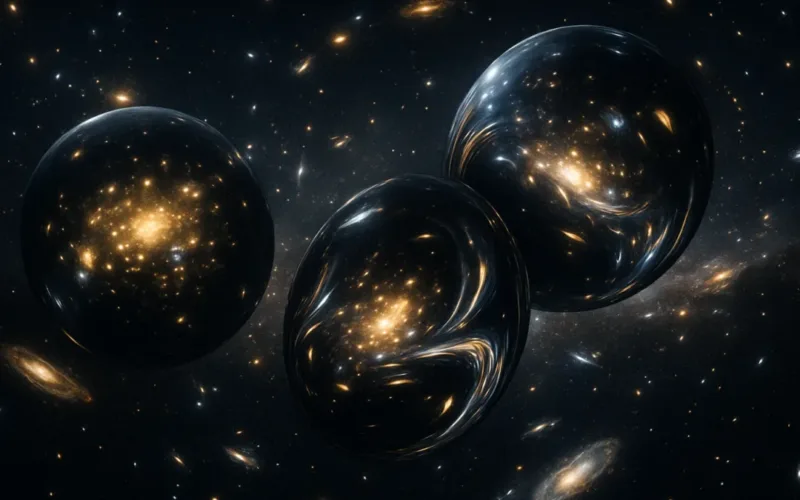 Scientists Reveal ‘Cosmic House of Mirrors’ Revealing Warped Galaxies